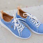 Denim Sneakers by Cari Capri