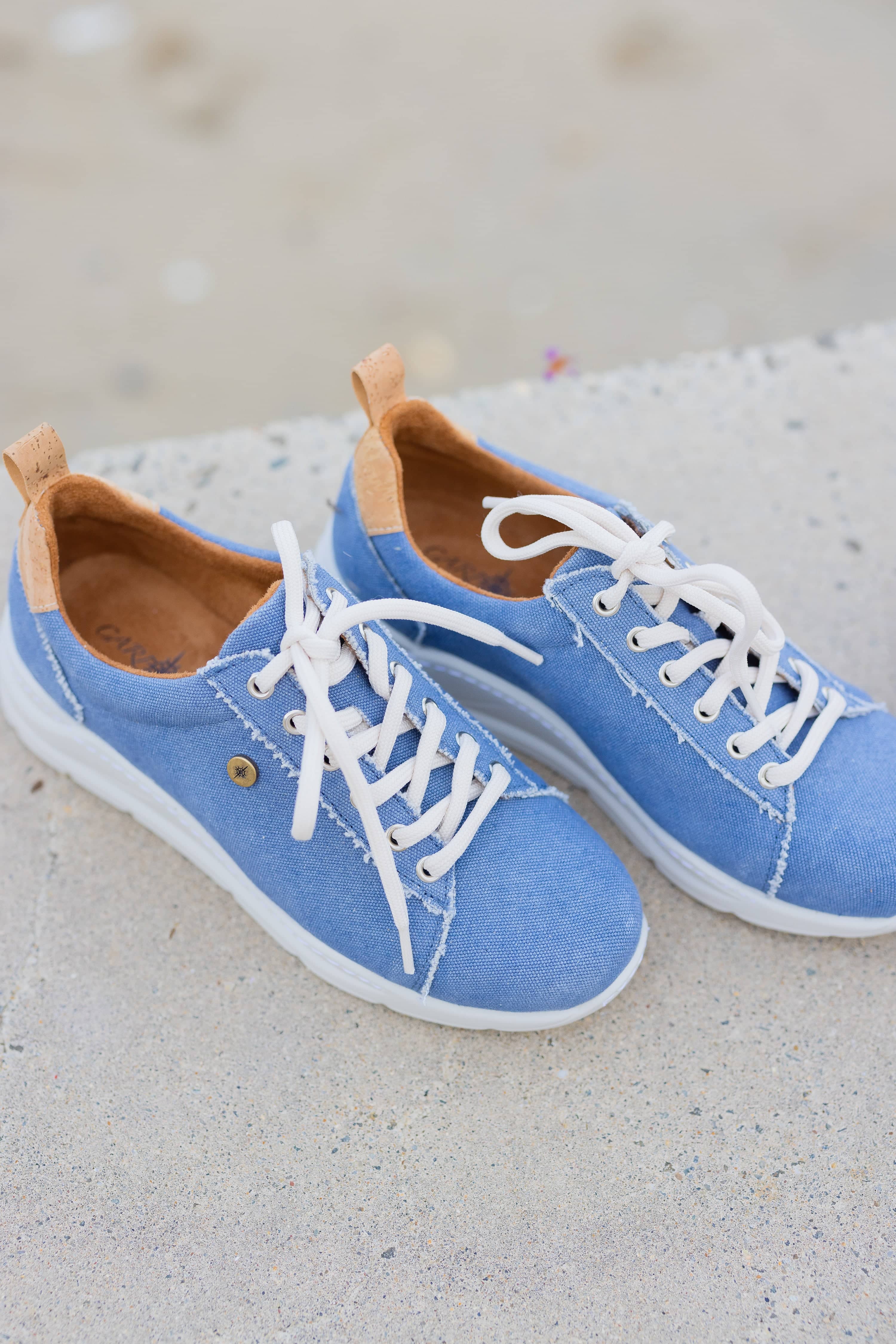 Denim Sneakers by Cari Capri